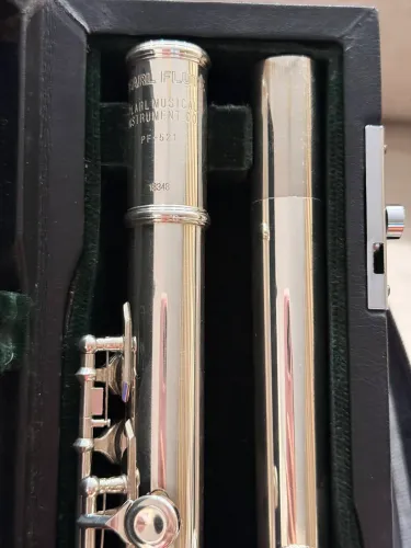 Flauta Transversal Pearl 521 - IMPECÁVEL