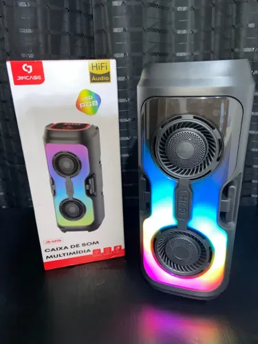 Caixa de Som Bluetooth JINCASE JS-42116 RGB