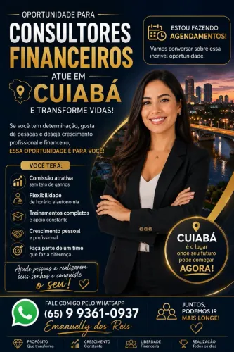 Vaga: Consultor(a) Financeiro(a)