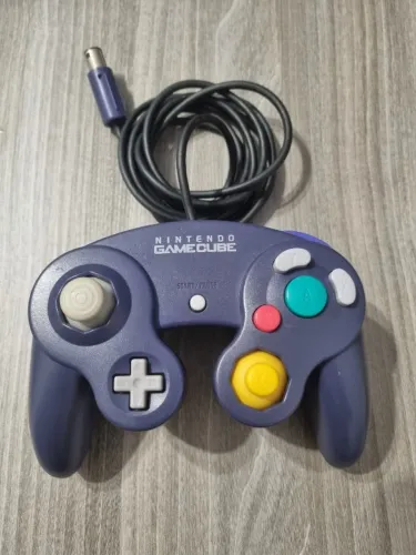 Controle Gamecube Original Nintendo Roxo