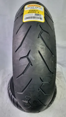 Pneu traseiro pirelli rosso 2 160/60 17 NOVO