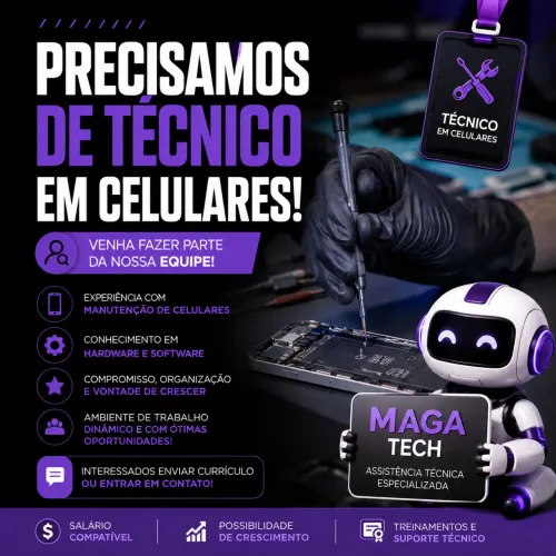 Técnico em celulares