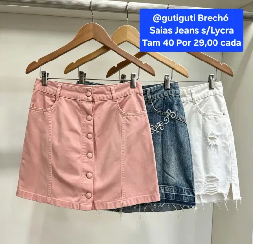 Saia 03 peças por 35,00