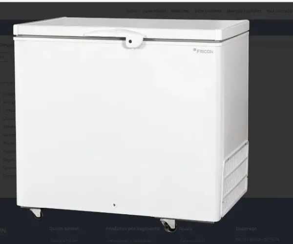 CONSERVADOR HORIZONTAL 311 LITROS FRICON 2 ANOS NOVO 
