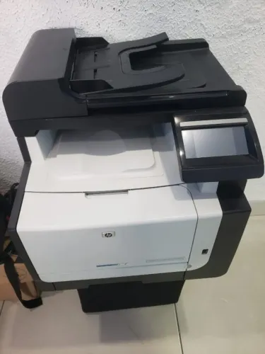 Impressora HP LaserJet Pro CM1415fn Color MFP - Multifuncional Completa