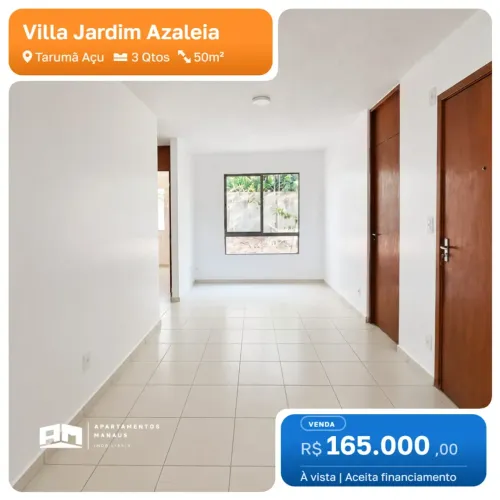 Villa Jardim Azaleia - 3 Quartos - Tarumã Açu