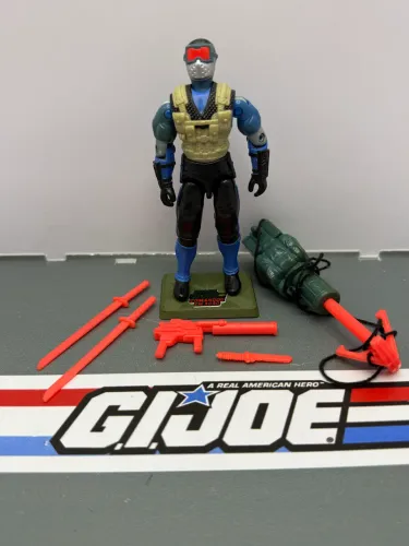 Gi Joe Snake Eyes v4 - 1991 - Comandos em ação 