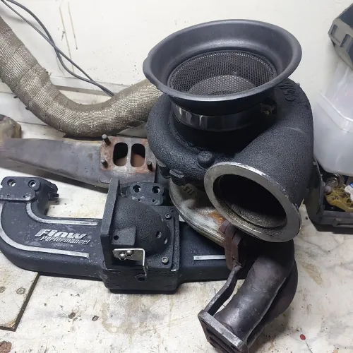 Turbo e coletores Opala 6cilindros 