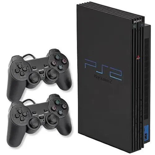 PS2 FAT + 2 CONTROLES COM FIO + BOLSA DE JOGOS + CABOS NOVOS + 8MB MEMORY CARD
