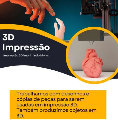 Projeto e impressão 3D