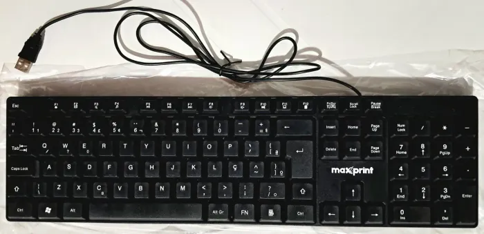 Teclado, Mouse e Adaptador