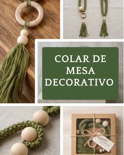 Colar Decorativo de Mesa 