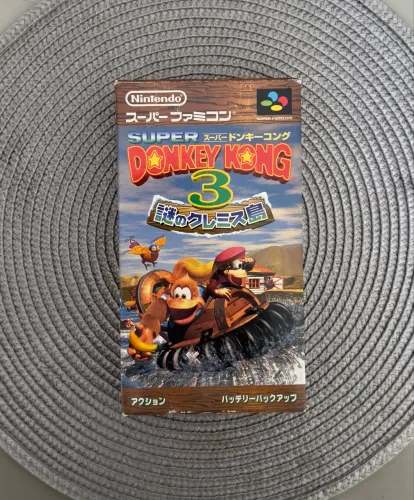 Donkey Kong 3 - Super Famicom (Completo com Caixa)
