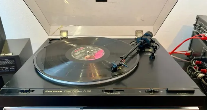 Toca Discos Pioneer PL-335 - 110/220v - Só Ligar E Usar
