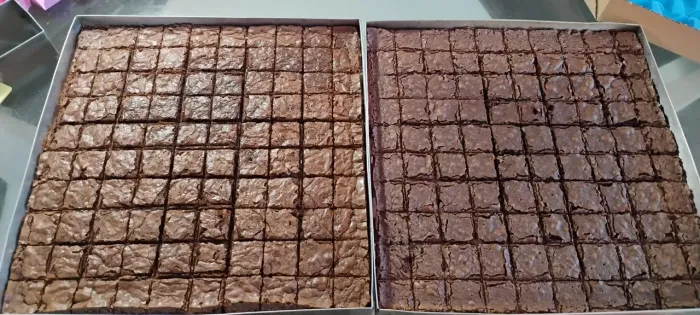 Mini Brownies para Festas 