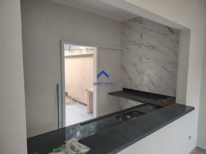 CASA GEMINADA NOVA DE 79M² COM 3 QUARTOS SENDO 1 SUÍTE NO BAIRRO RESIDENCIAL ESTORIL EM TA