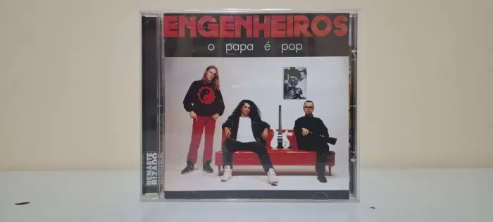 CD original Engenheiros do Hawaii - O Papa é Pop