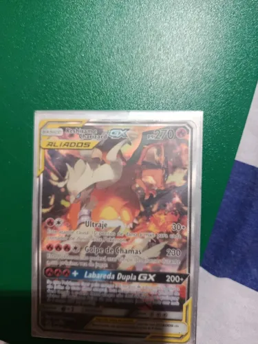 Pokémon tcg reshiram e Charizard sm201