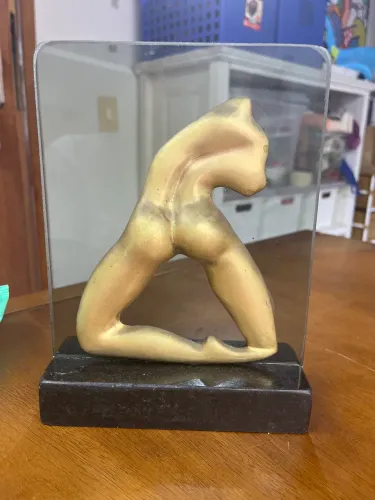 Estatueta de bronze 21cm