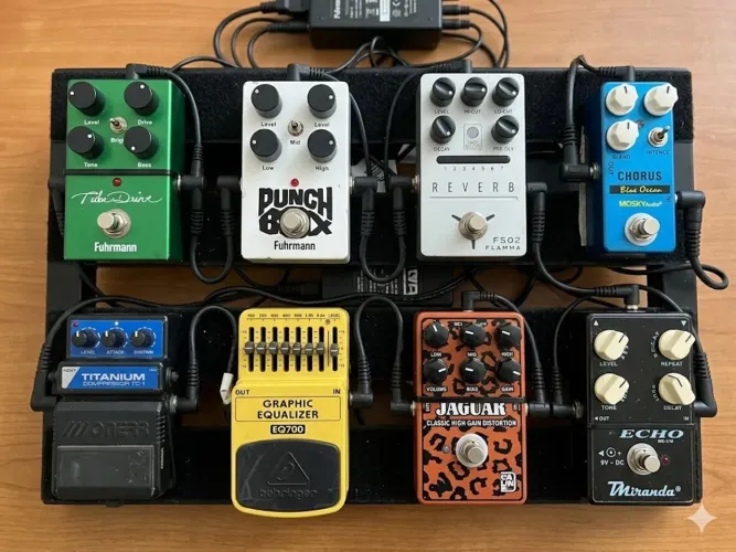 Vendo setup de Pedais analógicos 