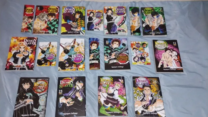 Coleção Demon Slayer - Mangás Vol. 4 ao 15 | R$35-38 cada