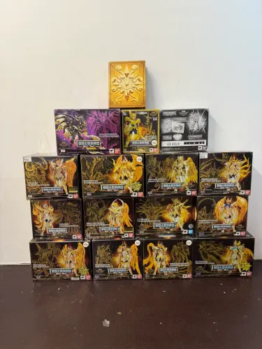 Coleção completa Cloth Myth Soul of Gold | Bandai Original