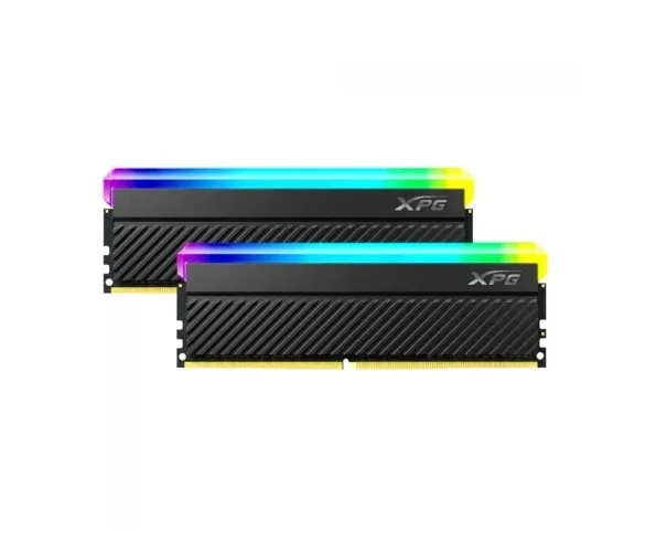 Memória DDR4 XPG Spectrix D45, RGB, 16GB (2X8GB), 3600MHz, Black