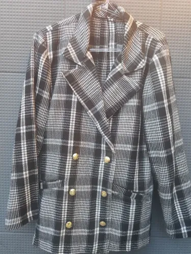 Clássico blazer xadrez G