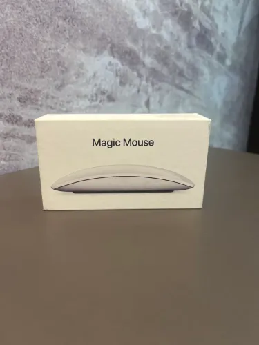 Mouse sem fio Apple Magic Mouse - conexão USB-c branca