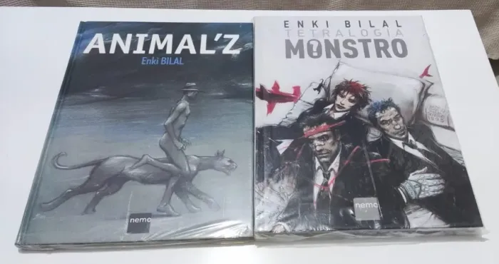 Lote | HQ's | Enki Bilal | Animal Z | Tetralogia Monstro | Nemo