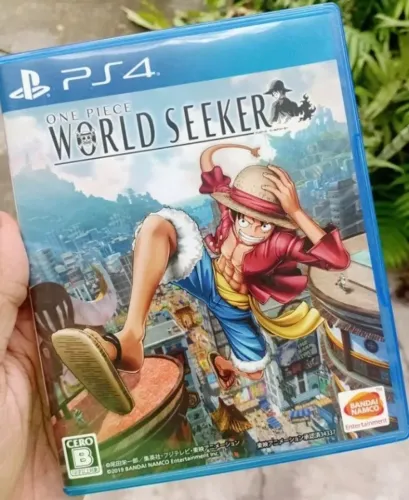 ONE PIECE: World Seeker - PS4/PS5 - Edição Original Japonesa - legendado em pt-br - raro!