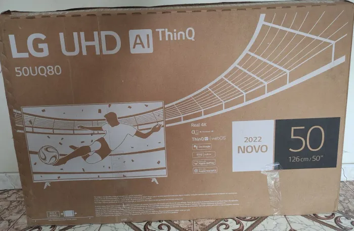 TV LG NOVA COM DISPLAY QUEBRADO (PARA RETIRADA DE PEÇAS)