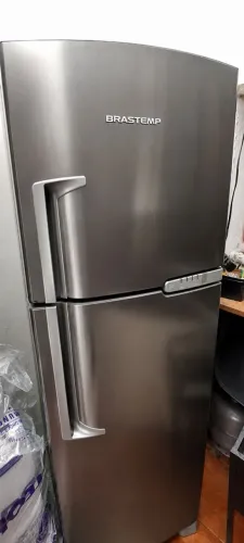 ? Geladeira Brastemp Frost Free Inox - Conservada e Funcionando Perfeitamente