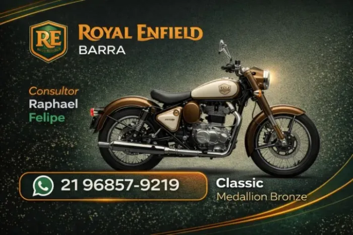 CLASSIC 350CC 2026 !!!0KM!!! RAPHAEL FELIPE 2 1 9 6 8 5 7 9 2 1 9