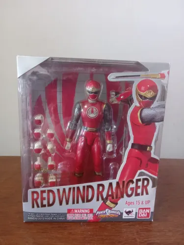 S.H. Figuarts Power Ranger Vermelho Ninja Storm Bandai