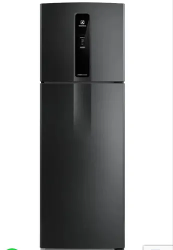 GELADEIRA DUPLEX FROST FREE INVERTER 390L ELETROLUX IF43B (PRETO)