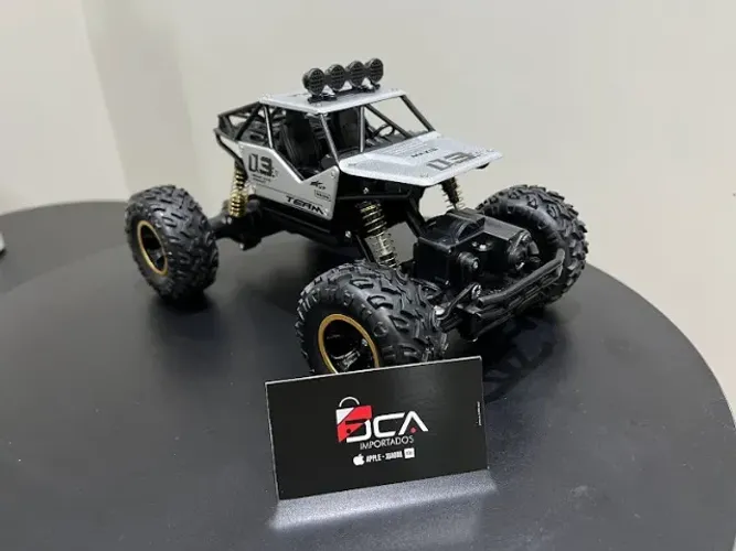 Carrinho Controle Remoto 4x4 27cm 2Bat - Novo - Pronta Entrega!!
