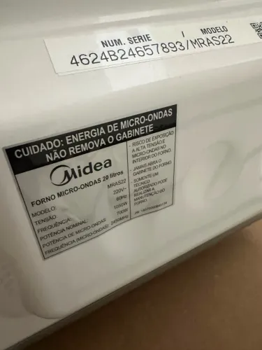 Microondas branco 220V