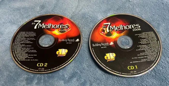 CD Duplo As 7 Melhores Jovem Pan 2006 - Original (Apenas Discos)