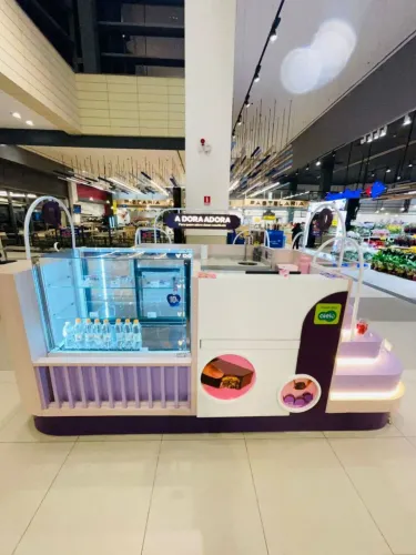 Venda de quiosque para doces finos!