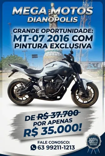 MT 07 UNICA NO BRASIL 