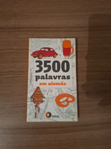Livro 3500 Palavras em Alemão, da Disal Editora