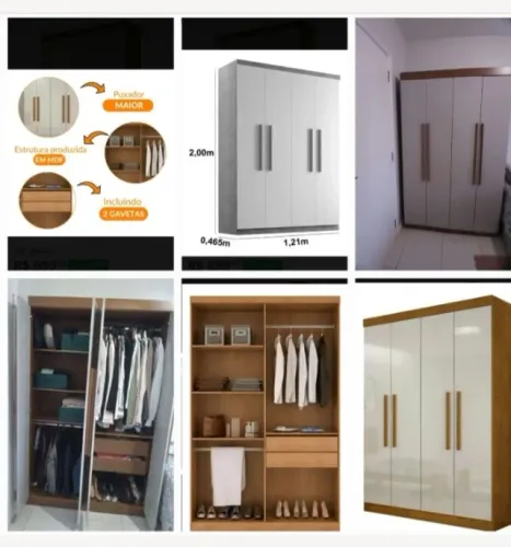 Guarda roupa, solteiro