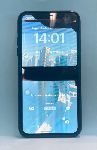 iPhone XR 64GB Preto Original Apple | Funciona | Bateria 80% | Tela para Troca