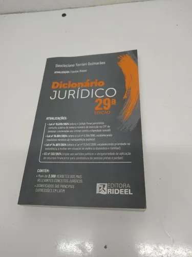 Dicionário Jurídico 2025