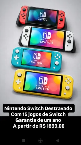 Nintendo Switch Destravado 