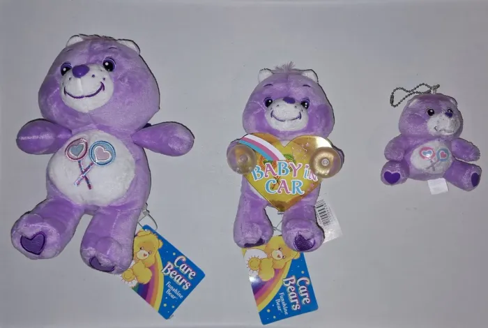 URSINHOS CARINHOSOS TRIO "URSINHAS CARINHOSAS" " SHARE BEAR" "CARE BEAR"