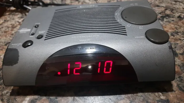 Rádio Relógio Philips