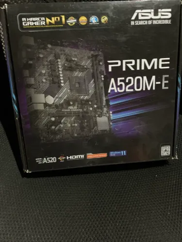 Placa mãe ASUS PRIME A520M-E