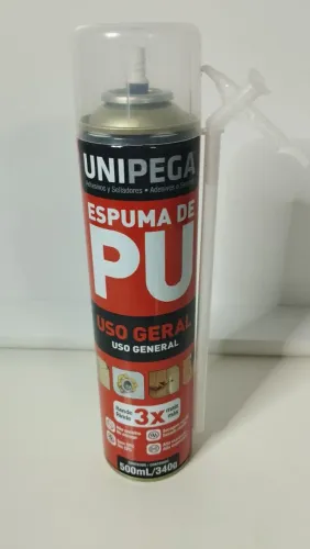 Espuma de Poliuretano Uso Geral Unipega 500ML R$:30 REAIS 